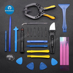 Professional Mobile Phone Screen Opening Repair Set Screwdriver Pry Suction Cup Insulation Pad Disassemble Tool for iPhone 12 13