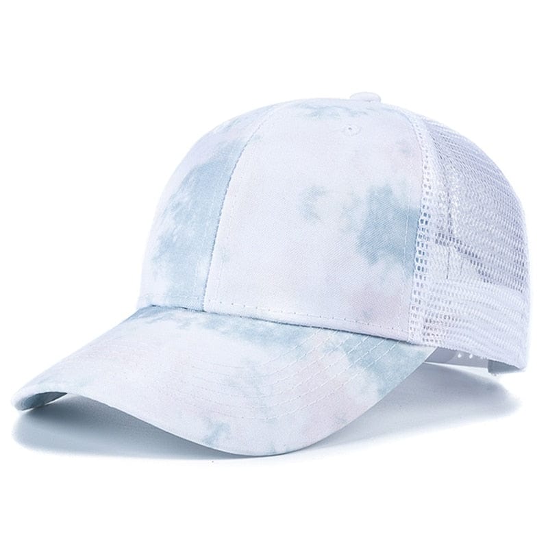 New Fashion Women Tie Dye Cap Multicolor Irregular Print Baseball Cap Female Outdoor Streetwear Summer Caps Hats