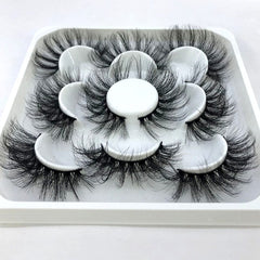 2023 New 5 pairs natural false eyelashes fake lashes long makeup 3d mink lashes eyelash extension mink eyelashes short eyelashes