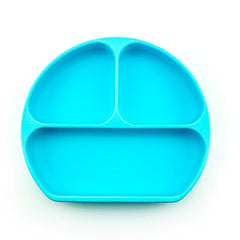 Children's dishes baby Silicone Sucker Bowl Baby placemat Tableware Set Smile Face Baby Tableware Set kids plate