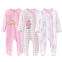 Baby Girl Clothes Long Sleeve 1/2/3PCS Spring and Autumn Clothing Sets Cotton Baby Boy Clothes Newborn Overalls Roupa de bebe