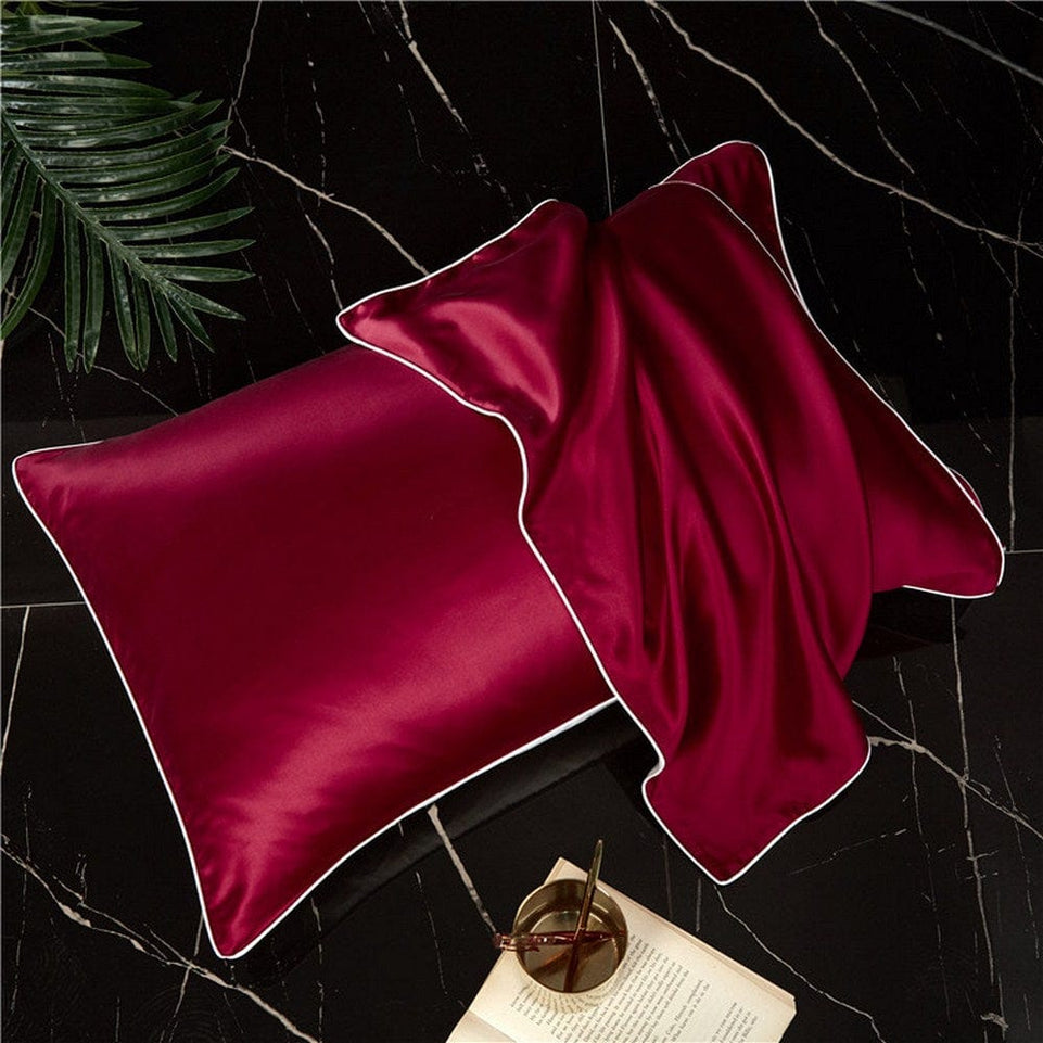 New 100% Mulberry Silk Pillowcase Top Quality Pillow Case Silk Pillows Case 48X74CM Pillowcase Bed Throw Single Pillow Covers
