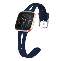 Replacement Wristband For Fitbit Versa 2 Silicone Watch Strap For Fitbit Versa Slim Thin Narrow Band For Fitbit Versa 2