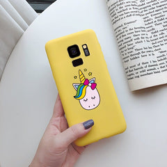 For Cover Samsung S9 S 9 Plus Case Soft Silicone Cute Bumper Protector Fundas on Samsung Galaxy S9 Plus S9 Phone Case Back Cover