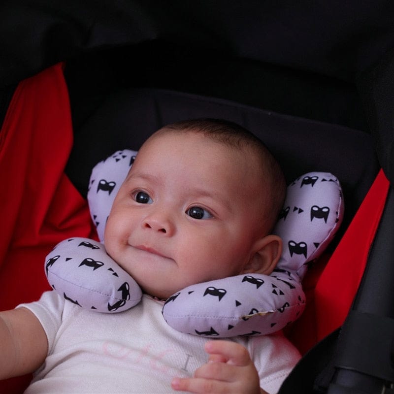 Protective Travel Car Seat Head And Neck Pillow Soft Neck Support Pillow Children U Shape Headrest Head Protection Cushion