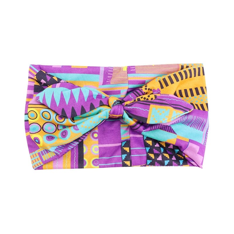 African Pattern Print Headband for Women Twist Style Hair Band Salon Make Up Hair Wrap Headwear Turban Ladies Hair Accessories