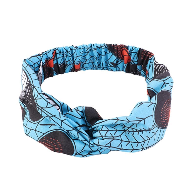 African Pattern Print Headband for Women Twist Style Hair Band Salon Make Up Hair Wrap Headwear Turban Ladies Hair Accessories