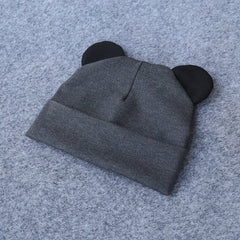 Baby Hat With Ears Cotton Warm Newborn Accessories Baby Girl Boy Autumn Winter Hat For Kids Infant Toddler Beanie Cap Girls Hat