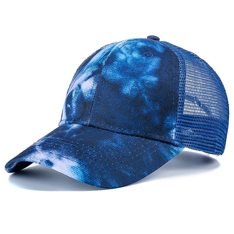 New Fashion Women Tie Dye Cap Multicolor Irregular Print Baseball Cap Female Outdoor Streetwear Summer Caps Hats