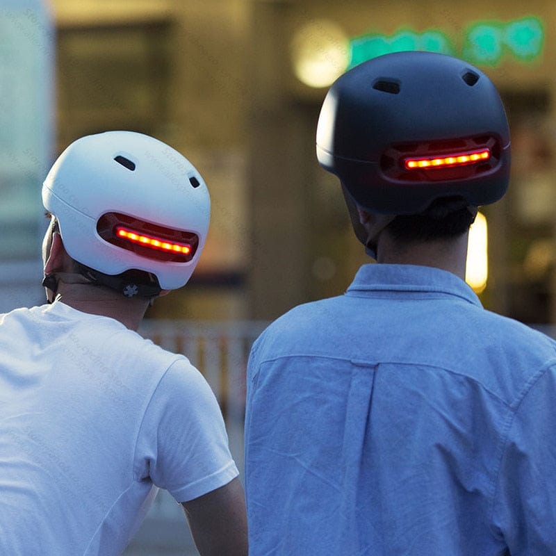 smart4u cycling helmet with tail light led road electric bike helmet for men/women city urban bicycle helmet brake light IPX4