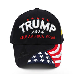 Trump 2024 I'll Be Back President United States Red Hat Cap