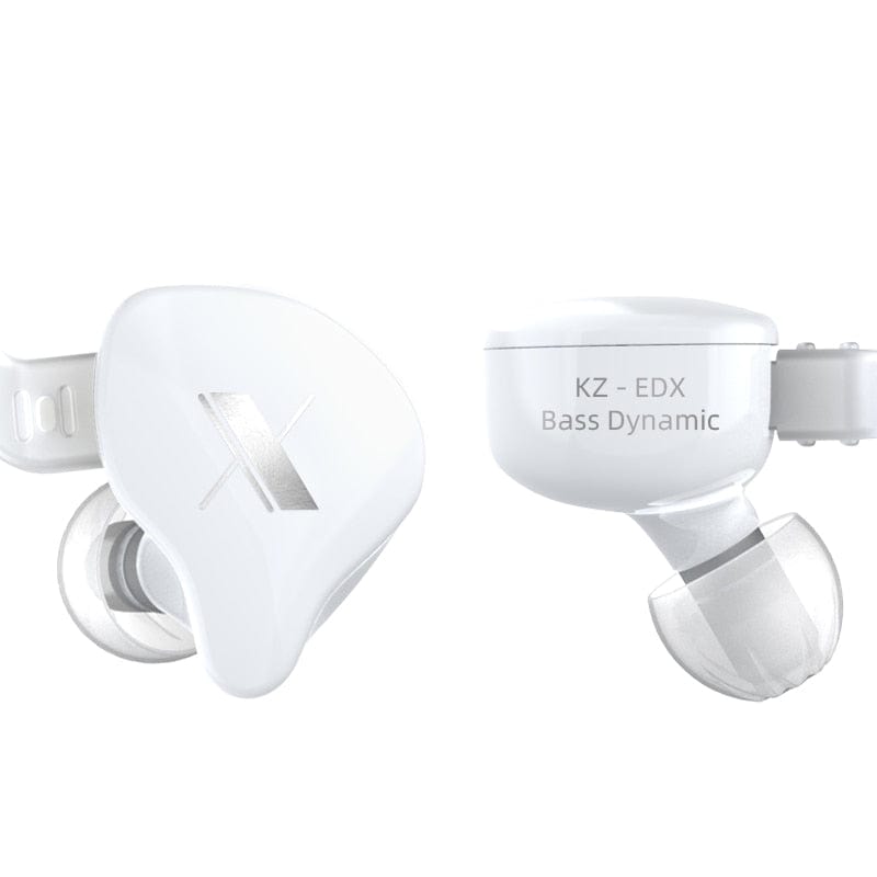 KZ EDX Earphones 1 Dynamic HIFI Bass Earbuds In Ear Monitor Headphones Sport Noise Cancelling Headset