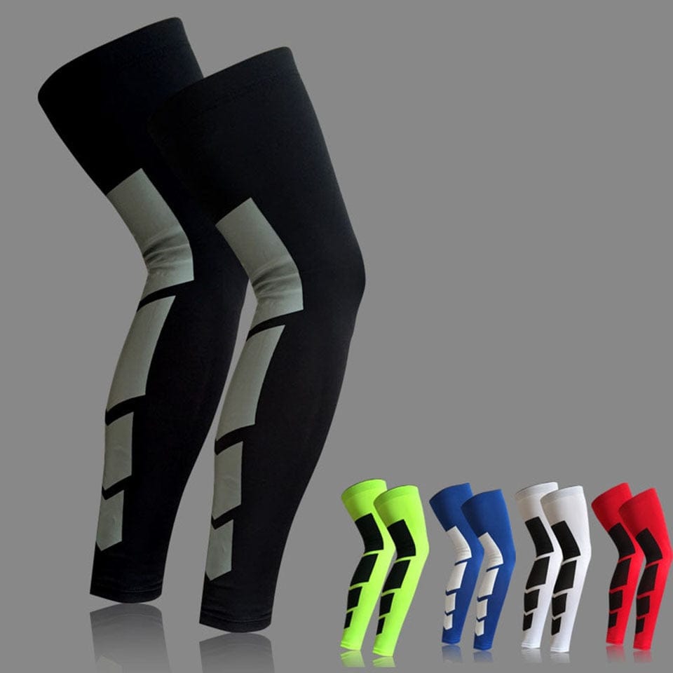 1PCS Super Elastic Basketball Leg Warmers Calf Thigh Compression Sleeves Knee Brace Soccer Volleyball Cycling