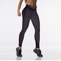 Qickitout 12% spandex Sexy elasticità a vita alta donna Leggings stampati digitali pantaloni Push-Up