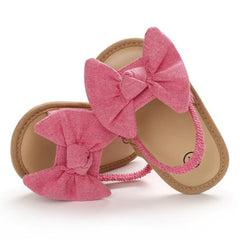 Summer Infant Baby Girls Sandals Cute Toddler Shoes Big Bow Princess Casual Single Shoes Baby Girls Shoes