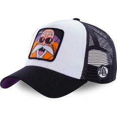 Newest Hot Selling Anime Patch Design Trucker Hat Two Famous Cartoons Cotton Mesh Baseball Cap For Men Women Gorras Casquette