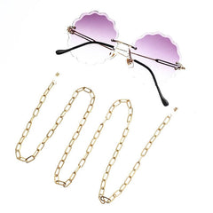 Fashion Woman Sunglasses Chain Cylinder Bead Chain Anti-Falling Glasses Eyeglasses Cord Necklace