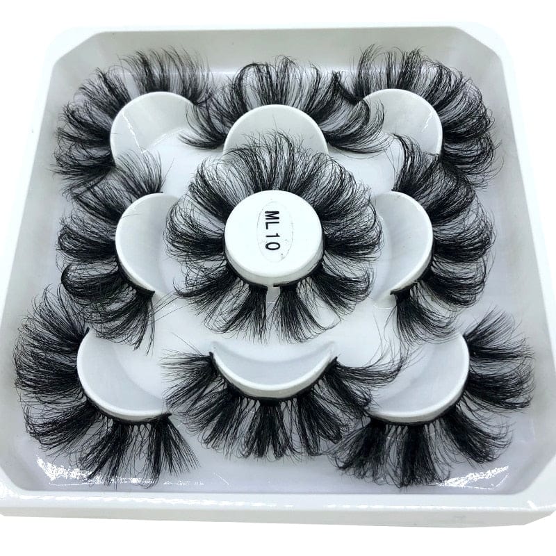 2023 New 5 pairs natural false eyelashes fake lashes long makeup 3d mink lashes eyelash extension mink eyelashes short eyelashes