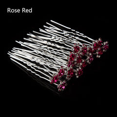 50/20 pcs/pack Women Flowers Hairpin Stick Wedding Bridal Crystal Flowers Hairpin U Shaped Hair Clip Hair Accessories