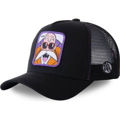 Newest Hot Selling Anime Patch Design Trucker Hat Two Famous Cartoons Cotton Mesh Baseball Cap For Men Women Gorras Casquette