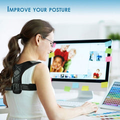 Medical Adjustable Clavicle Posture Corrector Men Woemen Upper Back Brace Shoulder Lumbar Support Belt Corset Posture Correction