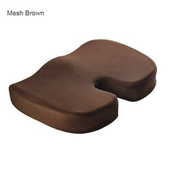 Orthopedics Hemorrhoids Seat Cushion Memory Foam Car Rebound Cushion Office Chair Lumbar Support Pain Relief Breathable Pillow