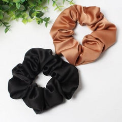 2pcs/lot Stripes And Dots Elastic Scrunchies New Hot Ponytail Holder Hairband Hair Rope Tie Fashion Stipe For Women Girls