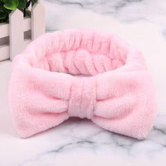 New Letter "OMG" Coral Fleece Soft Bow Headbands for women Girls Cute Hair Holder Hairbands Hair Bands Headwear Hair Accessories