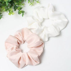 2pcs/lot Stripes And Dots Elastic Scrunchies New Hot Ponytail Holder Hairband Hair Rope Tie Fashion Stipe For Women Girls