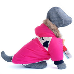 Winter Pet Dog Clothes Warm For Small Dogs Pets Puppy Costume French Bulldog Outfit Coat Waterproof Jacket Chihuahua Clothing - Wowza