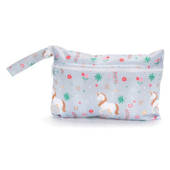 Waterproof Reusable Diaper Bag For Mom Menstrual Pads Kids Nappies Storage Printed Wetbag Maternity Stroller Wet Bag Washable