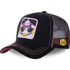 Newest Hot Selling Anime Patch Design Trucker Hat Two Famous Cartoons Cotton Mesh Baseball Cap For Men Women Gorras Casquette