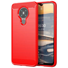 For Cover Nokia 5.3 Case For Nokia 5.3 Soft TPU Bumper Carbon Fiber Phone Case For Nokia XR20 2.4 3.4 5.4 6.2 7.2 8.3 5.3 Fundas