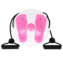 Waist Twisting Disc Waist Trainer Abdominal Exercise Foot Massage Plate Body Building Fitness Equipment