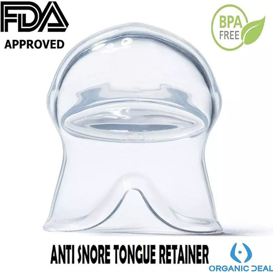 Anti Snoring Mouthpiece Tongue Retainer Helps to Eliminate Snoring Anti Snore Device Silicone Snore Sleep Apnea Anti Ronflement