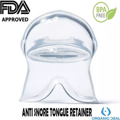 Anti Snoring Mouthpiece Tongue Retainer Helps to Eliminate Snoring Anti Snore Device Silicone Snore Sleep Apnea Anti Ronflement