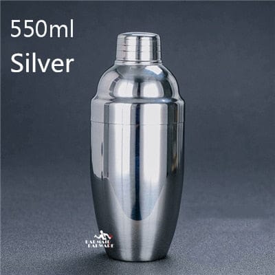 Stainless Steel Cocktail Boston Bar Shaker: 2-piece Set: 18oz Unweighted & 28oz - Wowza