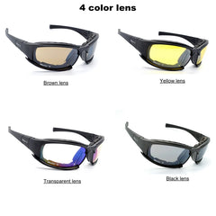 Tactical Polarised Glasses Military Goggles Army Sunglasses with 4 Lens Original Box Men Shooting Hiking Eyewear Gafas