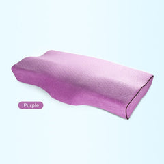 Memory Foam Leg Pillow Bed Orthopedic Neck Protection Slow Rebound Memory Pillow Butterfly Shaped Health Cervical Neck Size 60/50 cm