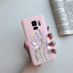 For Cover Samsung S9 S 9 Plus Case Soft Silicone Cute Bumper Protector Fundas on Samsung Galaxy S9 Plus S9 Phone Case Back Cover