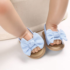 Summer Infant Baby Girls Sandals Cute Toddler Shoes Big Bow Princess Casual Single Shoes Baby Girls Shoes