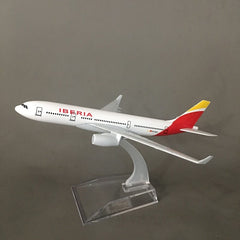 JASON TUTU Original model a380 airbus Boeing 747 airplane model aircraft Diecast Model Metal 1:400 airplane toy Gift collection