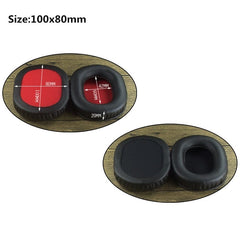 100x80mm Oval Soft Foam Ear Pads Cushion EarPads for Many Other Large Over Ear for ATH for AKG for Sennheiser Headphones