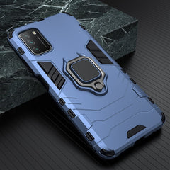 KEYSION Shockproof Case for Xiaomi POCO M3 M4 Pro 5G F3 GT F2 Ring Stand Phone Back Cover for POCO X3 NFC X3 Pro X4 GT X4 Pro 5G