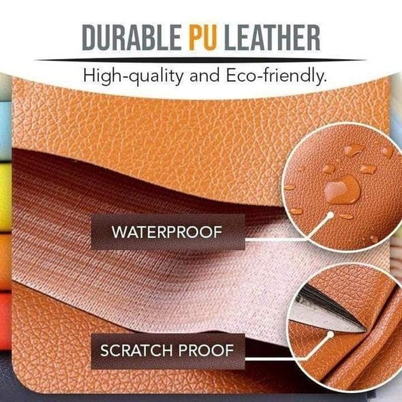 30x25cm Leather Repair Self-Adhesive Patch Colors Self Adhesive Stick on Sofa Repairing Leather PU Fabric Stickr Patches