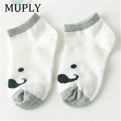 5 Pair/lot Cotton Baby Socks Printing mustache Girls Boys Children Socks Spring Autumn Infant Toddler Kids Socks For 1-3 Year