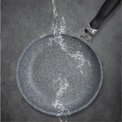 Stone Frying Wok Pan Non-stick Ceramic Pot Induction Fryer Steak Cooking Gas Stove Skillet Cookware Tool for Kitchen Set