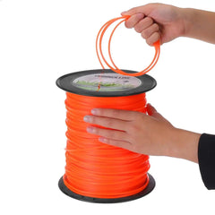 2.4mm Round Trimmer Line 30-50 meters Orange Brushcutter Trimmer Cord Line Wire 30m/50m For STIHL Garden Tool Trimmer Parts