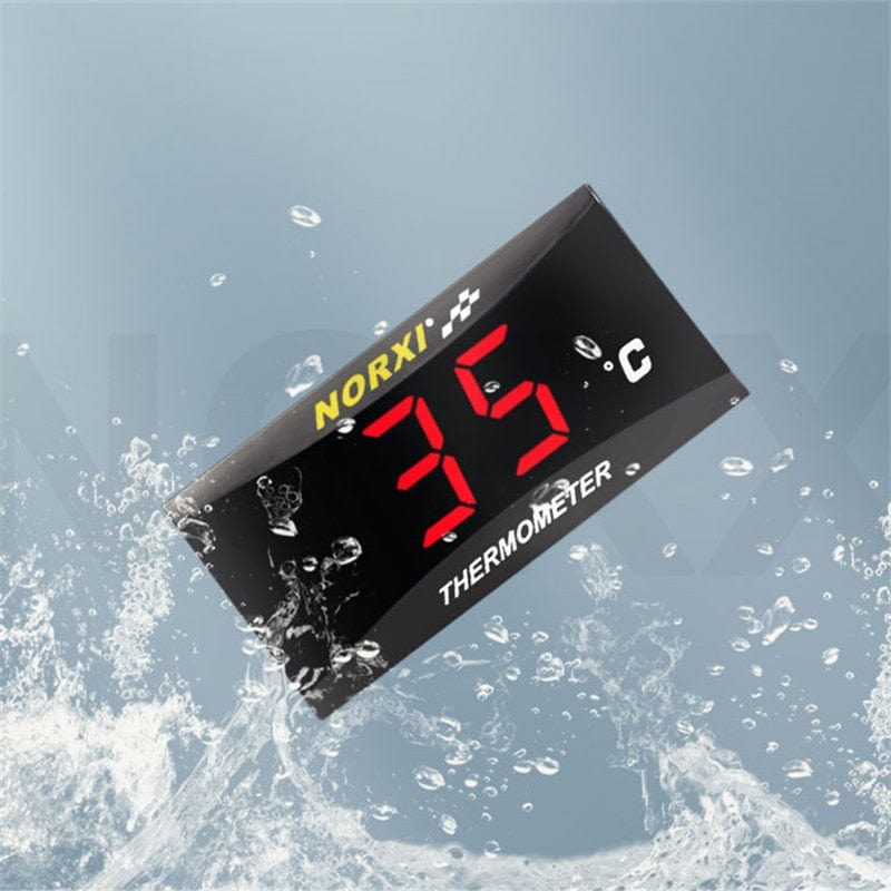 Motorcycle KOSO Water Temperature Mini Meter For XMAX250 300 NMAX CB 400 CB500X Sensor thermomete Temp gauges Scooter Racing