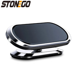 Phone Holder Metal Magnetic 360 rotating Car Phone Holder Stand Zinc Alloy Magnet Car Support Mount cellphone holder